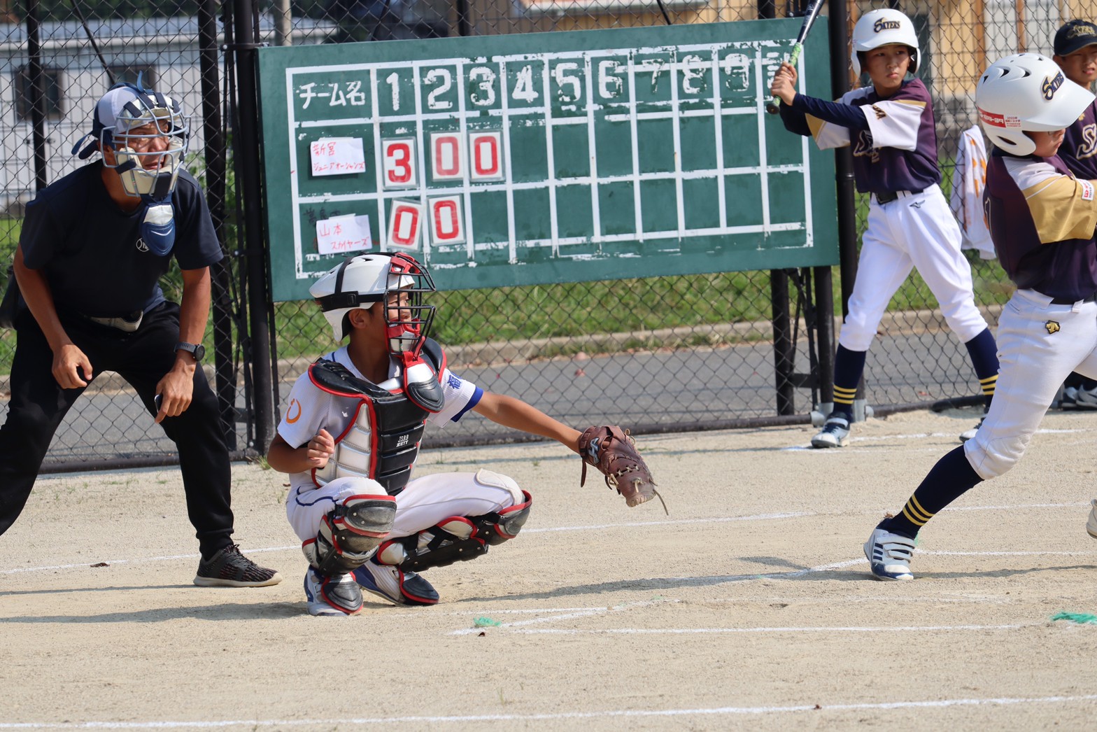 20230910 『練習試合遠征』1️⃣山本スカイヤーズ2️⃣南サウスタイガース3️⃣合川少年_2_231