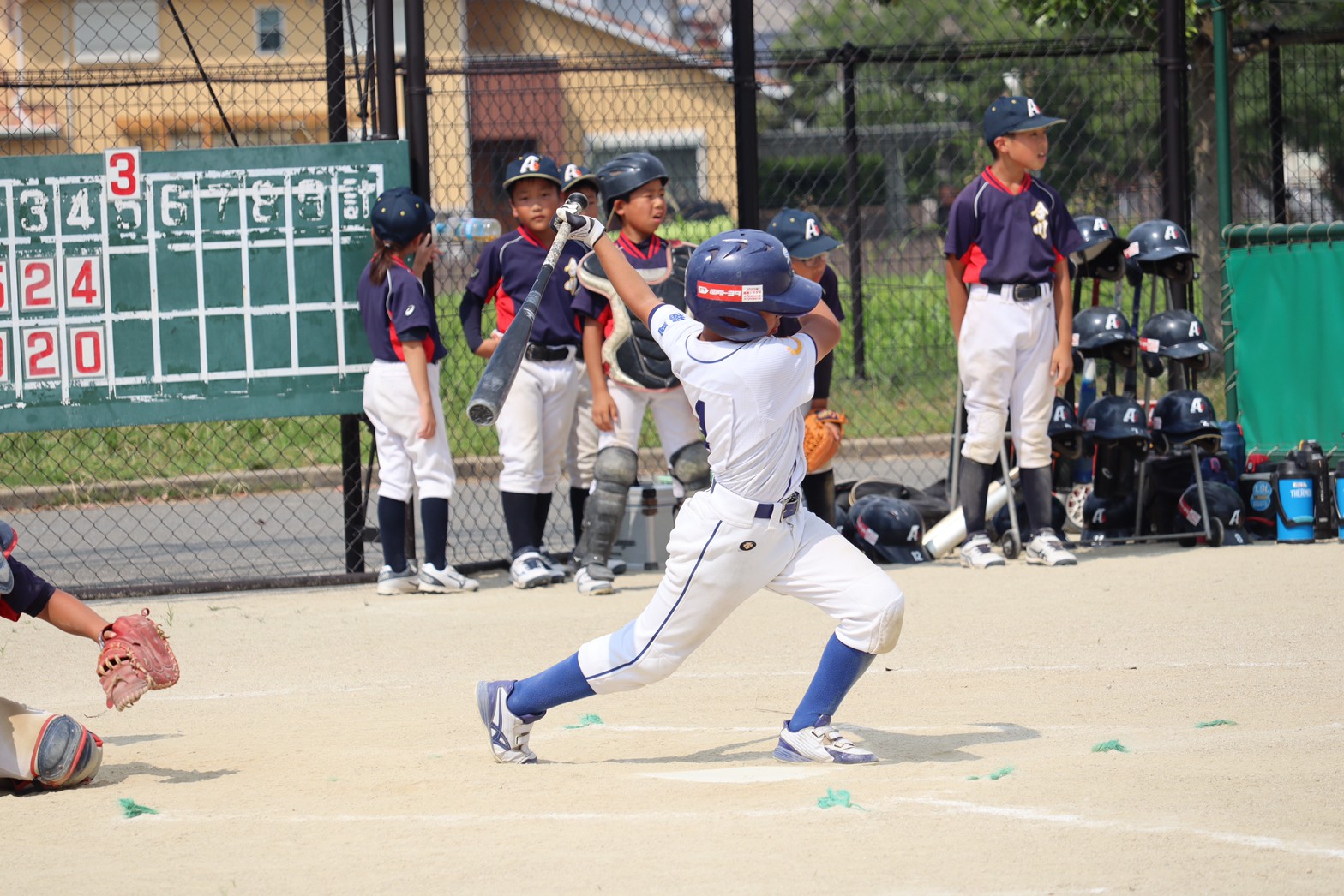 20230910 『練習試合遠征』1️⃣山本スカイヤーズ2️⃣南サウスタイガース3️⃣合川少年_2_335