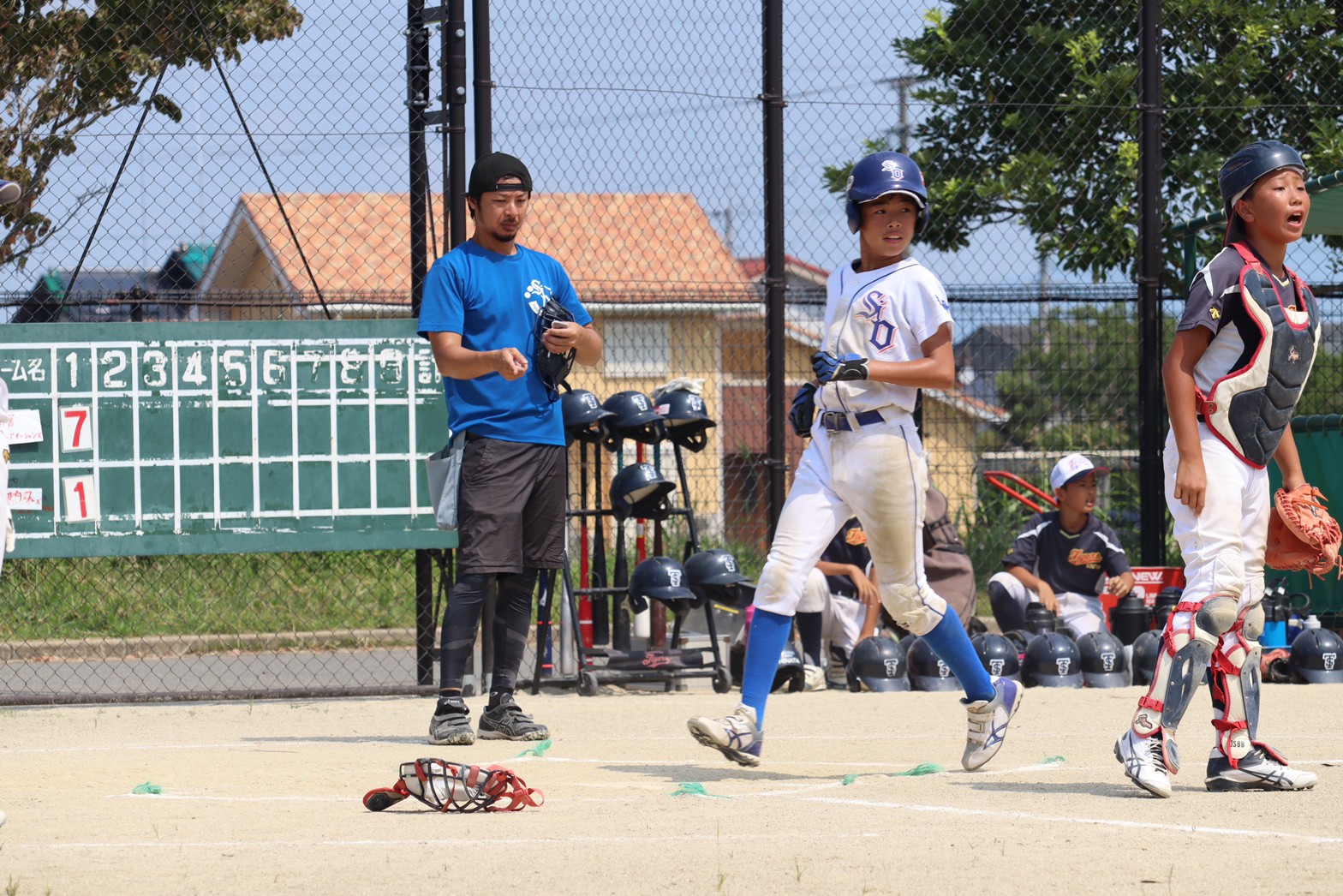 20230910 『練習試合遠征』1️⃣山本スカイヤーズ2️⃣南サウスタイガース3️⃣合川少年_2_35