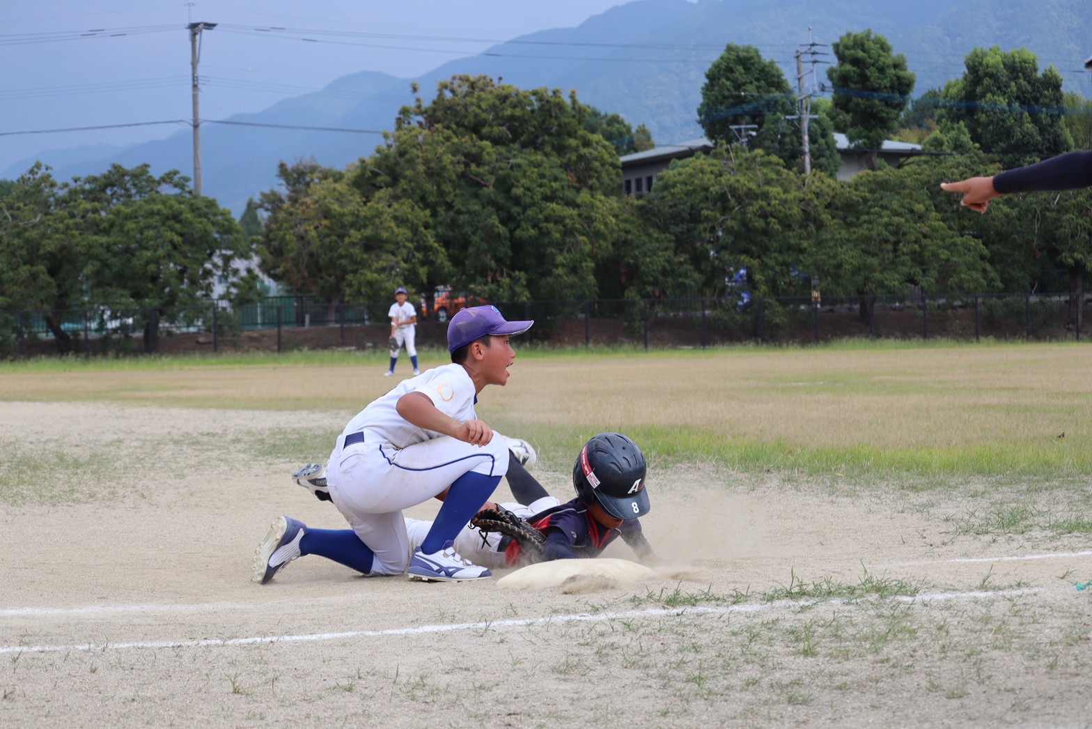 20230910 『練習試合遠征』1️⃣山本スカイヤーズ2️⃣南サウスタイガース3️⃣合川少年_2_351