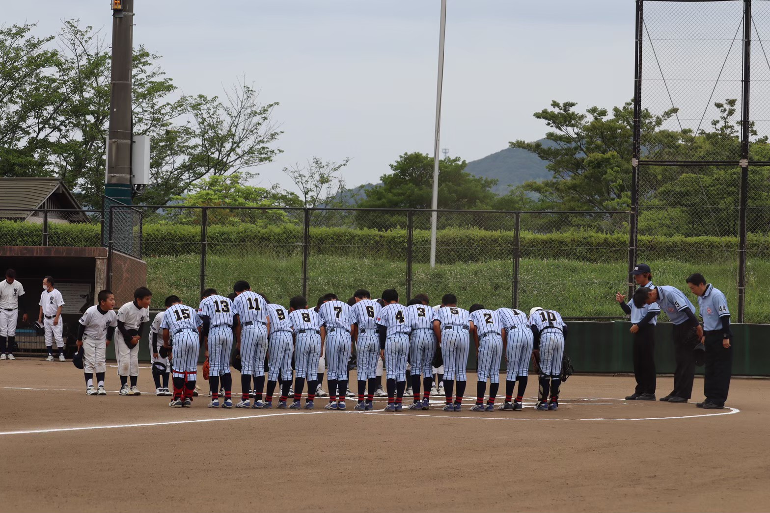 力旗1日目』開会式〜1回戦vs怡土少年野球_230809_85