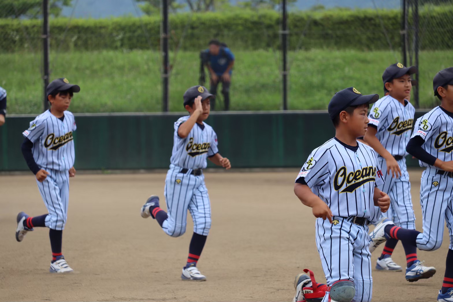 力旗1日目』開会式〜1回戦vs怡土少年野球_230809_89