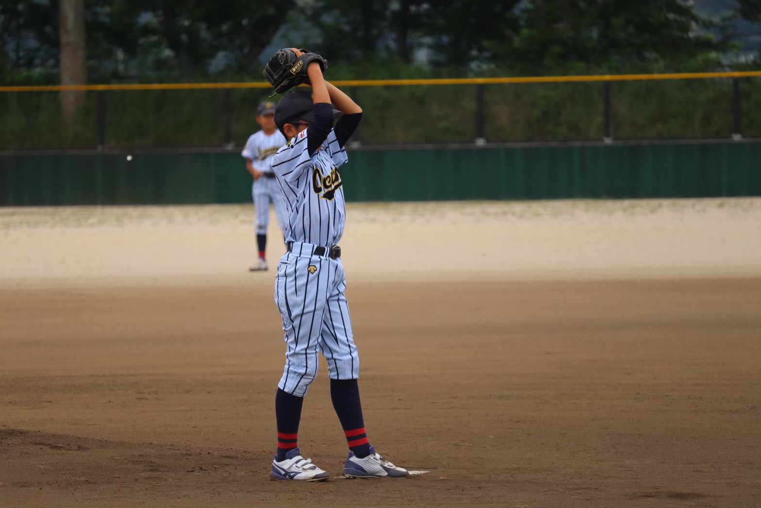 力旗1日目』開会式〜1回戦vs怡土少年野球_230809_92