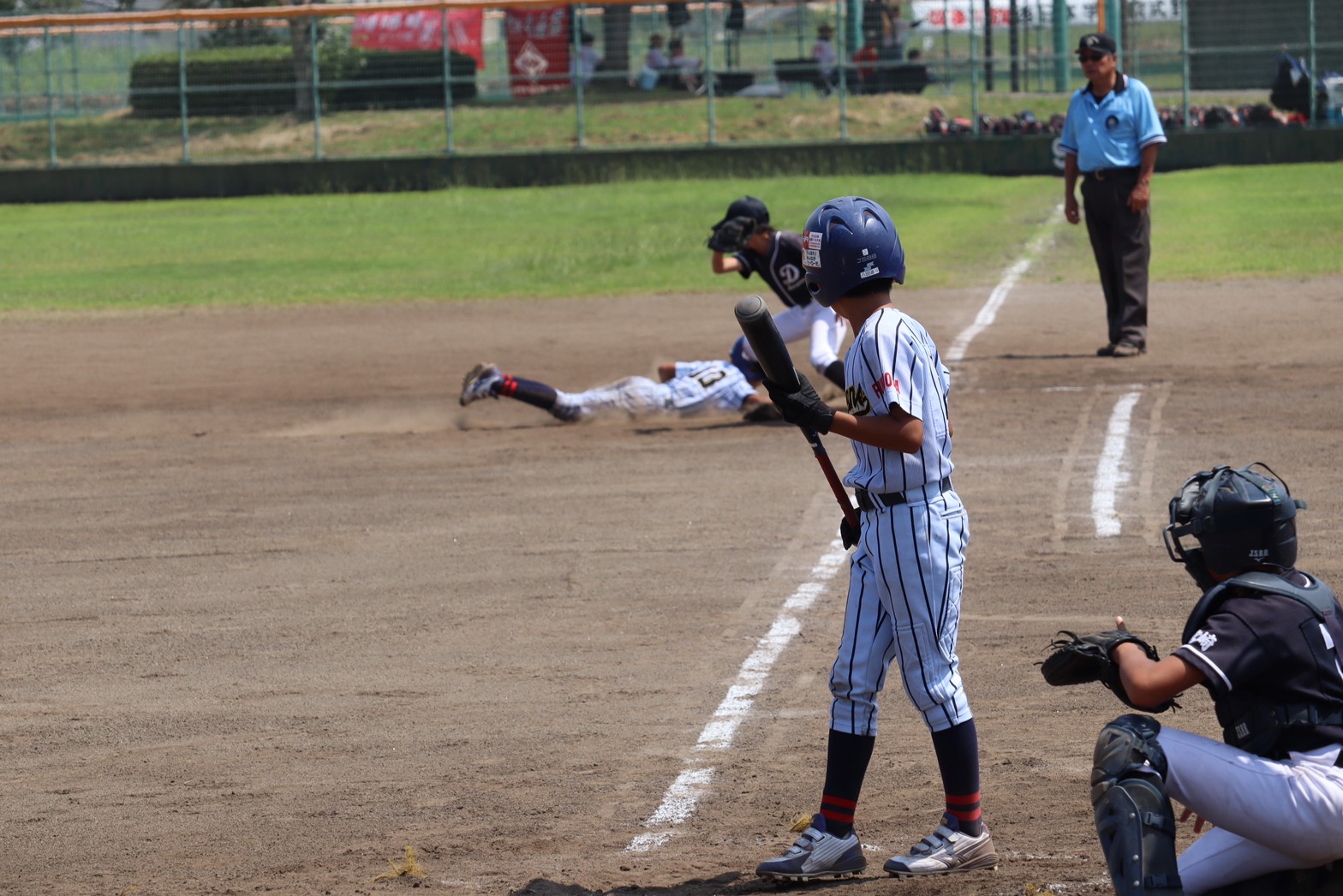 筑後川旗1日目』1回戦vs国富ドッグベアーズ_230809_125