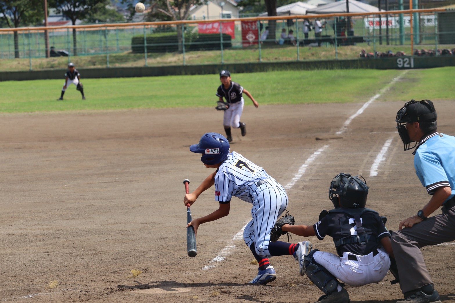筑後川旗1日目』1回戦vs国富ドッグベアーズ_230809_137