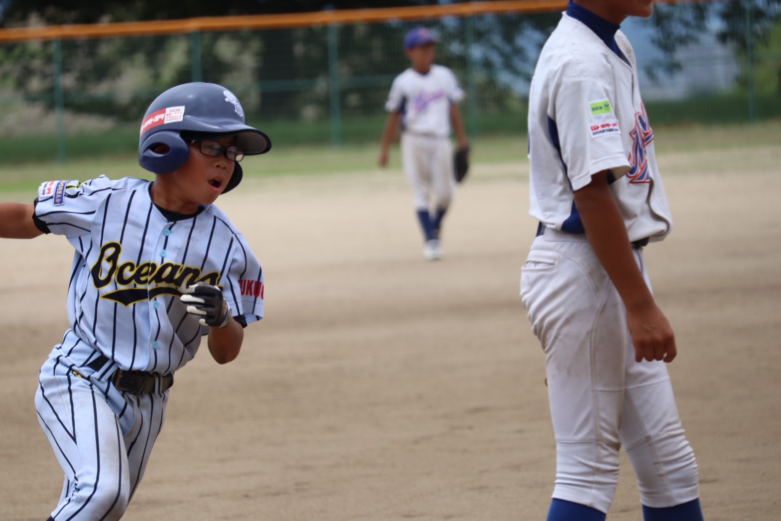 筑後川旗3日目』4回戦vs三輪スポーツ少年団軟式野球部_230809_105