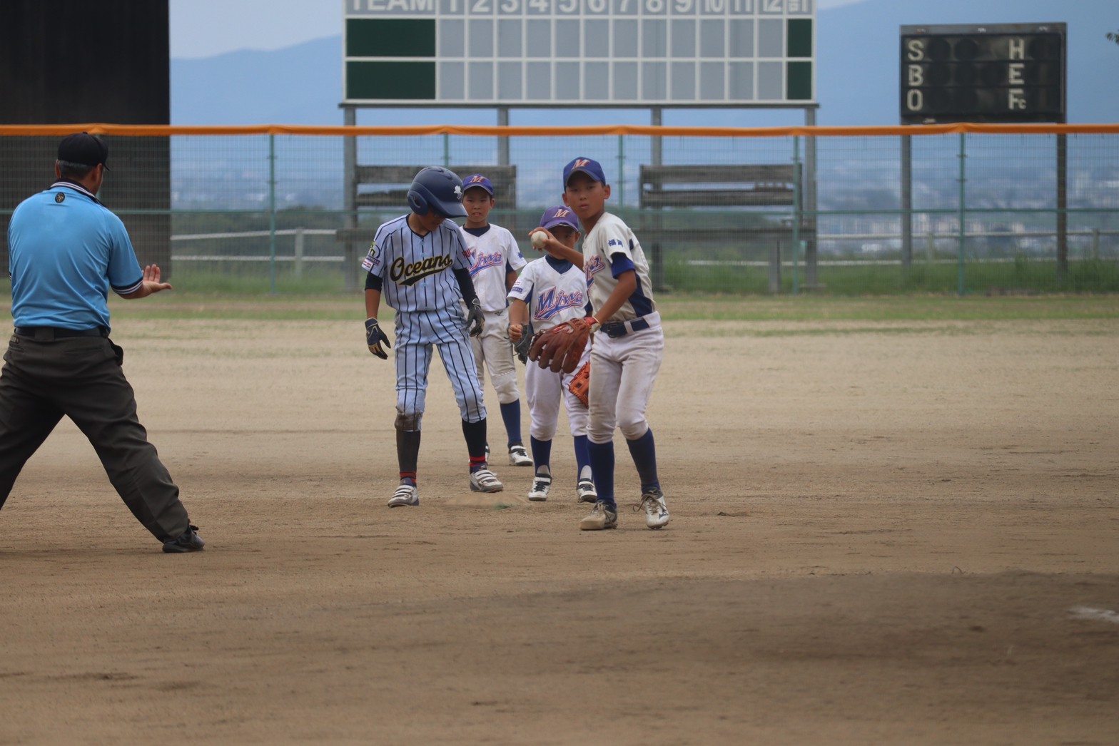 筑後川旗3日目』4回戦vs三輪スポーツ少年団軟式野球部_230809_11