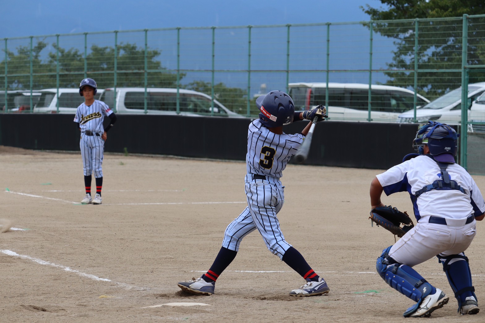 筑後川旗3日目』4回戦vs三輪スポーツ少年団軟式野球部_230809_129