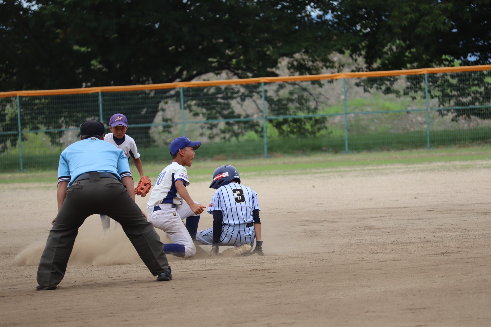 筑後川旗3日目』4回戦vs三輪スポーツ少年団軟式野球部_230809_134