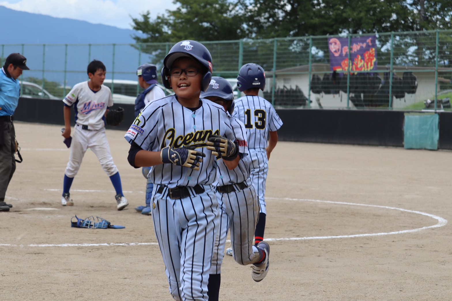 筑後川旗3日目』4回戦vs三輪スポーツ少年団軟式野球部_230809_143